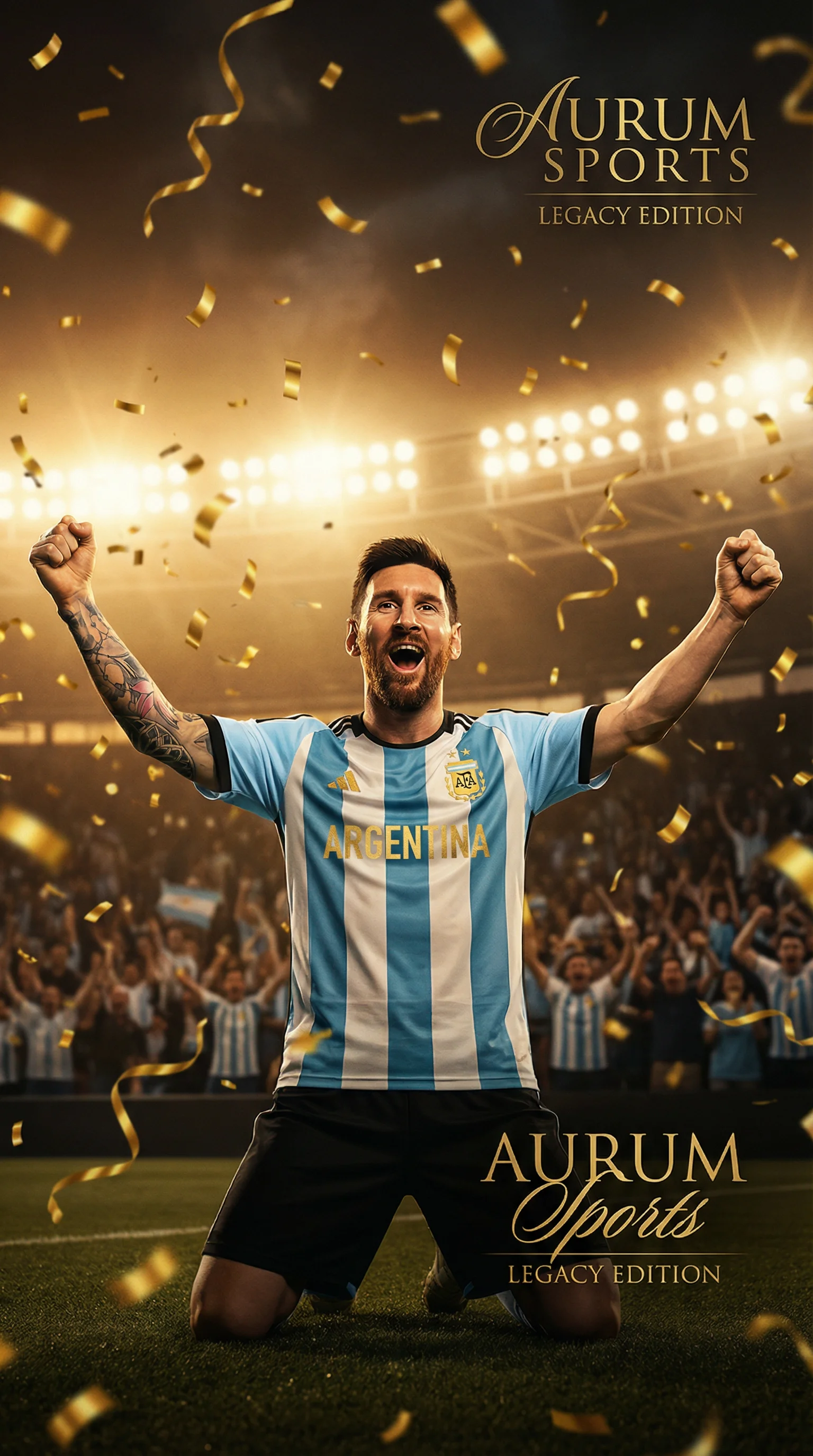 国际足球巨星梅西与竞彩足球品牌合作